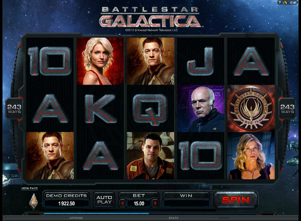 Игровой автомат Battlestar Galactica - регулярно выиграй в казино Плей Фортуна