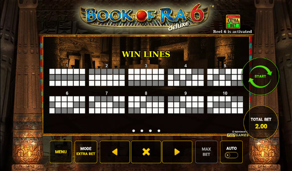 Игровой автомат Book of Ra Deluxe 6 - играть в казино Рокс онлайн