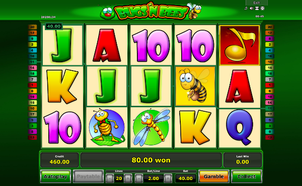 Игровой автомат Bugs'n Bees - играть бесплатно в JoyCasino