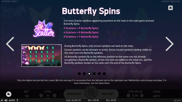 Игровой автомат Butterfly Staxx - играть в слоты казино Joycasino, сорви главный куш