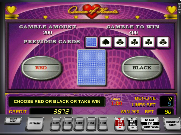 Игровой автомат Queen of Hearts - завоюй сокровища королевы в казино Вулкан