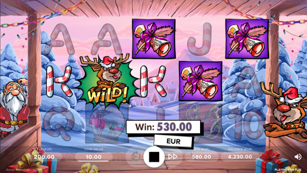Игровой автомат Santa vs Rudolf - играть в казино Миллион онлайн