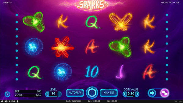 Игровой автомат Sparks - побеждайте в лучшие слоты игровой клуб Вулкан Вегас