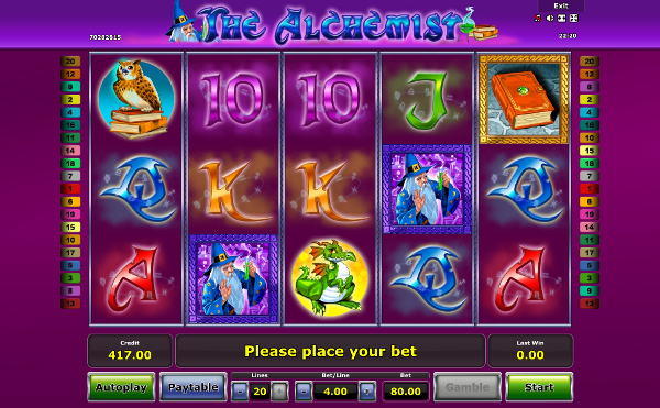 Игровой автомат The Alchemist - играй онлайн в казино Вулкан на деньги