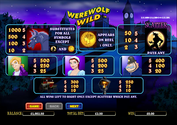 Игровой автомат Werewolf Wild - драгоценности таинственного оборотня в казино Вулкан 24