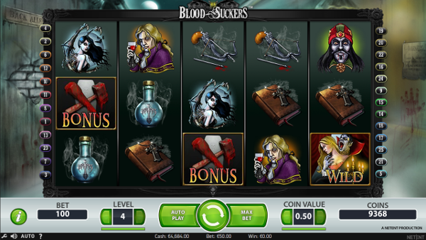 Игровой слот Blood Suckers - самые новые игровые автоматы в казино Вулкан