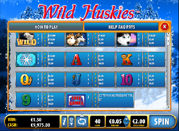 Щедрые хаски в игровом автомате Wild Huskies для игроков казино Вулкан 777